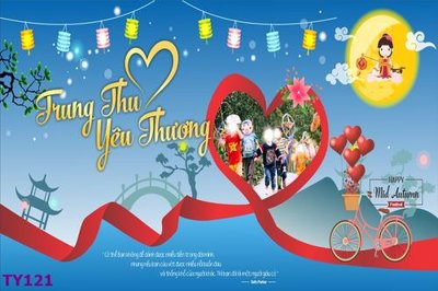 File ảnh File banner trung thu TY121 (gốc) in decal dán tường