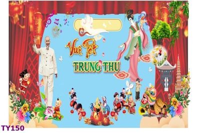 File in lụa File banner trung thu TY150 (tân cổ điển) File banner trung thu TY150
