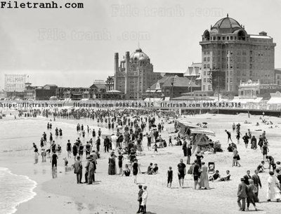 File in trần The Big Hotels_ 1915 (bản gốc) đại dương