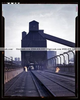 Tải file tranh The Hanna Furnaces_ 1942 (ảnh gốc) ngay