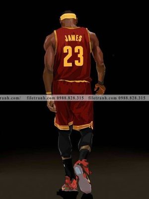 File tranh gốc The thao bong ro 118 (bản quyền) độc đáo