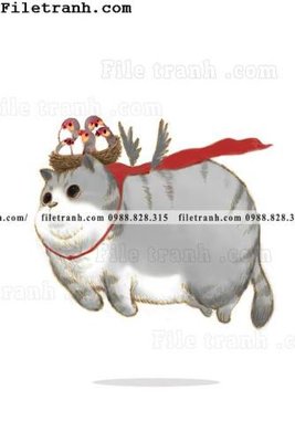 Download file Tranh Ve Dong Vat Hoat Hinh 116 (gốc) in mica bàn thờ