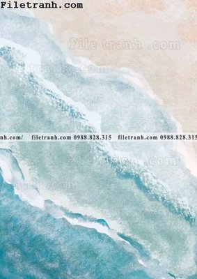 File ảnh Tranh mau nuoc truu tuong ve tay 101 (gốc) in poster