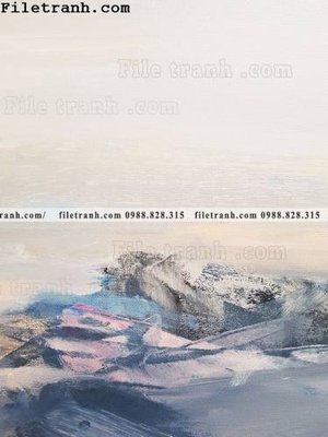 File PSD Tranh mau nuoc truu tuong ve tay 140 (bản gốc) cho nhà in