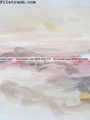 File gốc Tranh mau nuoc truu tuong ve tay 189 (cho in ấn) độc quyền