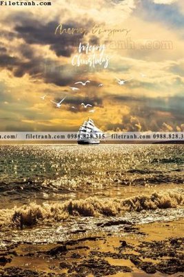 Tải file gốc Tranh phong canh Dia Trung Hai dep 101 dùng cho in ấn