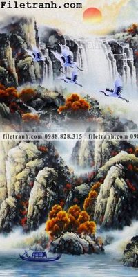 Download file gốc Tranh phong canh sanh vao cua Trung Quoc109 (độ nét cao)