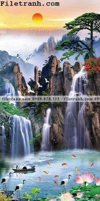 File ảnh Tranh phong canh sanh vao cua Trung Quoc115 (gốc) in Hiflex