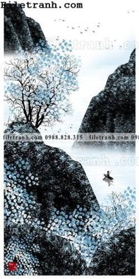 File ảnh gốc Tranh phong canh sanh vao cua Trung Quoc126 không vỡ nét