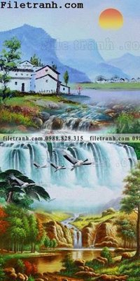 Tệp tin gốc Tranh phong canh sanh vao cua Trung Quoc133 (dùng cho in ấn) chuyên nghiệp