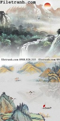 Tải về hình ảnh gốc Tranh phong canh sanh vao cua Trung Quoc144 sắc nét