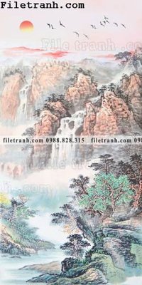 Tải file Tranh phong canh sanh vao cua Trung Quoc201 (ảnh gốc) file TIFF