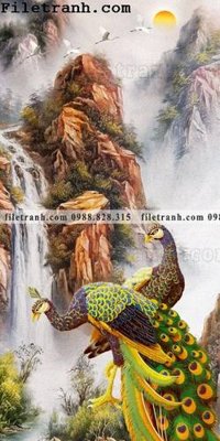 Tải file gốc Tranh phong canh sanh vao cua Trung Quoc224 (bản PSD) còn layer