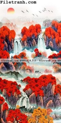 Tải file Tranh phong canh sanh vao cua Trung Quoc247 (ảnh gốc) 300dpi Tranh phong canh sanh vao cua Trung Quoc247