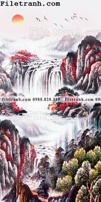 Download file gốc Tranh phong canh sanh vao cua Trung Quoc248 (dùng cho in ấn)