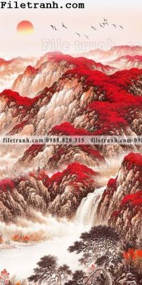 File gốc Tranh phong canh sanh vao cua Trung Quoc256 (ảnh chi tiết) để in ấn