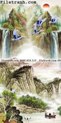 File in trần Tranh phong canh sanh vao cua Trung Quoc261 (bản gốc) mây trời