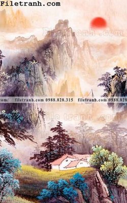 File gốc Tranh phong canh sanh vao cua Trung Quoc324 (phong cách) châu Âu