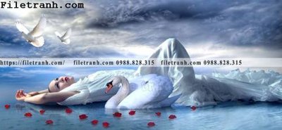 File gốc Tranh trang tri banner dau giuong hien dai 400 (in lụa) tranh thuận buồm