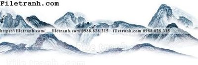 File ảnh Tranh treo phong canh muc gio 126 (gốc) in decal dán tường