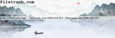 File ảnh Tranh treo phong canh muc gio 140 (gốc) in biển hiệu