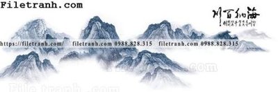 Tải file Tranh treo phong canh muc gio 157 (PSD) cho in tranh kính