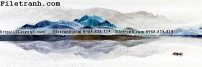 Download file gốc Tranh treo phong canh muc gio 162 (in lụa) cao cấp