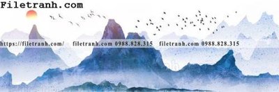 Tải file Tranh treo phong canh muc gio 184 (ảnh gốc) 300dpi Tranh treo phong canh muc gio 184