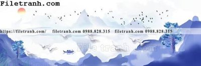 File gốc Tranh treo phong canh muc gio 214 (AI/EPS) cho in ấn