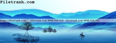 File gốc Tranh treo phong canh muc gio 217 (in mica) cắt laser