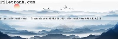 File tranh Tranh treo phong canh muc gio 220 (bản gốc) in lụa 5D