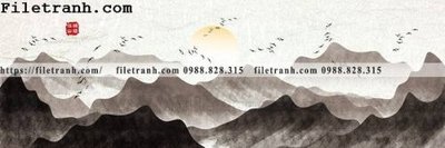 File PSD Tranh treo phong canh muc gio 233 (gốc) cho in quảng cáo