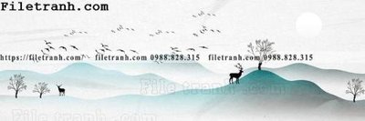 Tải file Tranh treo phong canh muc gio 246 (gốc) làm file tranh quảng cáo