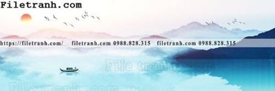 File in mica Tranh treo phong canh muc gio 252 (ảnh gốc) đẹp