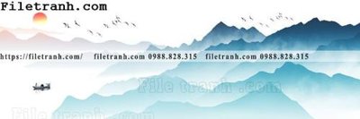 File PSD Tranh treo phong canh muc gio 258 (gốc) tách lớp chi tiết