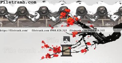 File gốc Tu Cam Thanh mau do moi phong cach Trung Hoa 124 (phiên bản chuẩn) để in ấn