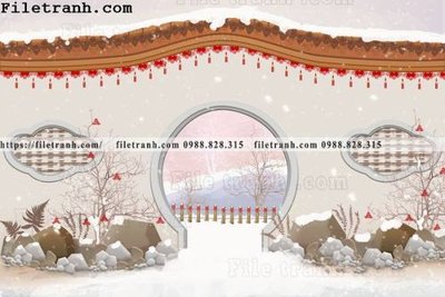 Tải file Tu Cam Thanh mau do moi phong cach Trung Hoa 159 (gốc) làm file in ấn