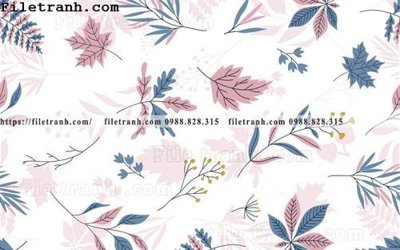 Ảnh gốc Tuong nen la cay phong cach Bac Au 166 (độ nét cao) in tráng gương