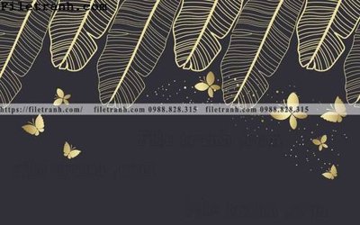 File gốc Tuong nen la cay phong cach Bac Au 170 (cho in ấn) độc quyền