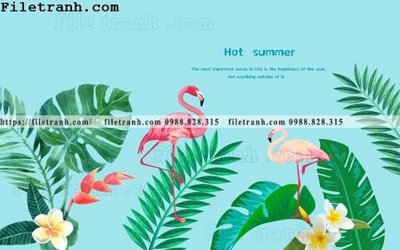 File ảnh gốc Tuong nen la cay phong cach Bac Au 174 không vỡ nét