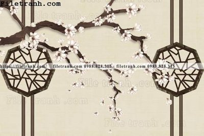 File gốc Tuong nen phong cach trung quoc 121 (PNG) không nền chất lượng