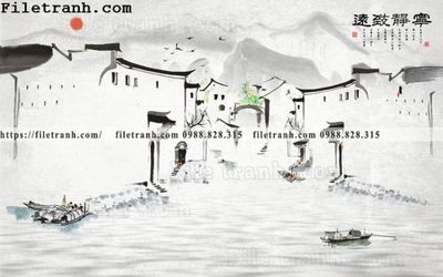 File in trần Tuong nen toa nha co Zhang Jiangnan 104 (bản gốc) hoa văn