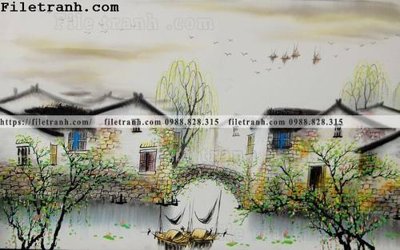 File in ấn cao cấp Tuong nen toa nha co Zhang Jiangnan 113 (file gốc)