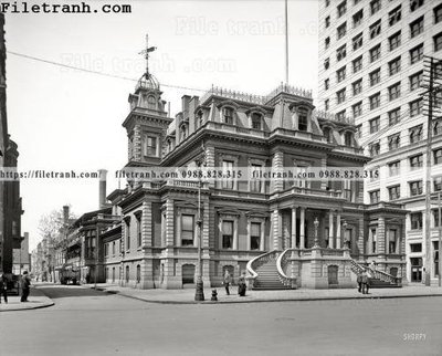 File tranh Union League Club_ 1905 (ảnh gốc) độc quyền