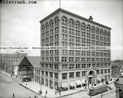 Tải file gốc Union Traction_ 1907 (bản PSD) còn layer