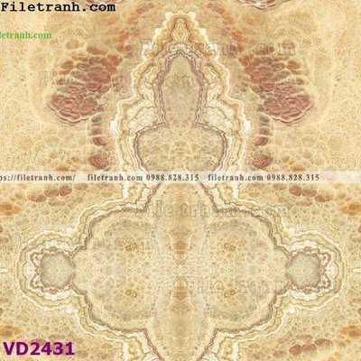 File in lụa File in vân đá cẩm thạch VD2431 (hoa văn) File in vân đá cẩm thạch VD2431