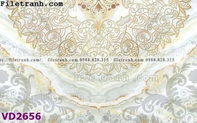 File in trần File in vân đá cẩm thạch VD2656 (file gốc) phong thủy