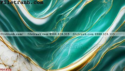 File tranh File vân đá đá cẩm thạch VD5833 (bản gốc) treo phòng ăn