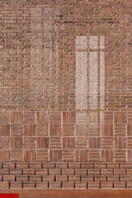 File in trần file in vân gạch , file tranh tường gạch VGG1244 (bản gốc) mây trời