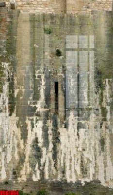 File PSD file in vân gạch , file tranh tường gạch VGG1864 (bản gốc) cho nhà in